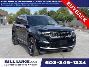 PRE-OWNED 2022 JEEP GRAND CHEROKEE SUMMIT RESERVE WITH NAVIGATION & 4WD