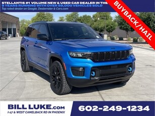 PRE-OWNED 2023 JEEP GRAND CHEROKEE TRAILHAWK 4XE WITH NAVIGATION & 4WD