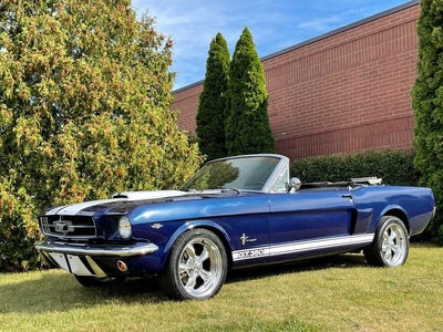 1965 Ford Mustang Shelby Blue GT350 Convertible Tribute