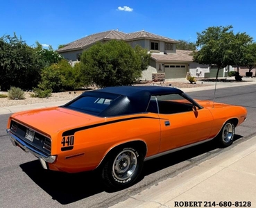 1970 Plymouth Barracuda 440cid 3x2bbl Six Pack Convertible for sale in Dallas, Texas, Texas