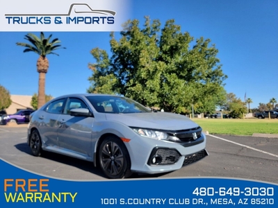 2017 Honda Civic Hatchback EX One Owner Lane Watch Bluetooth Backup 40 MPG! for sale in Mesa, AZ