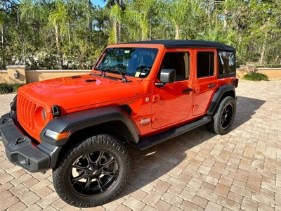 2018 Jeep Wrangler Unlimited Sport 4x4 4dr SUV (midyear release) for sale in Sacramento, CA