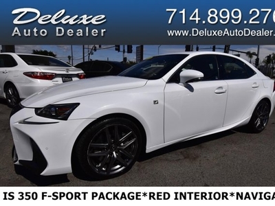 2019 Lexus IS F SPORT*RED INTERIOR for sale in Midway City, CA