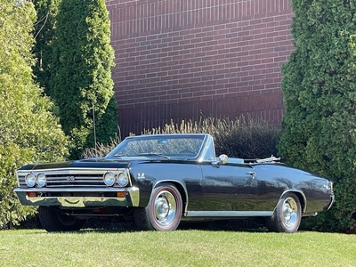 1967 Chevrolet Chevelle Frame Off Restored 396 4 Speed Triple Black