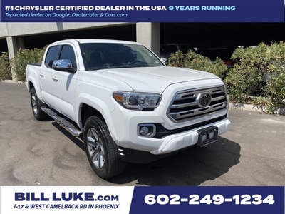 PRE-OWNED 2018 TOYOTA TACOMA LIMITED V6 WITH NAVIGATION & 4WD