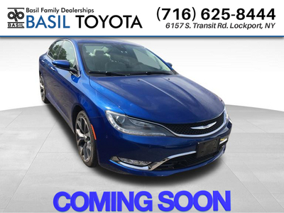 Used 2015 Chrysler 200 C With Navigation