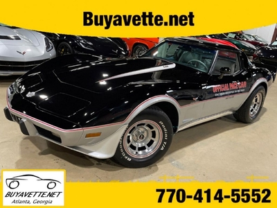 1978 Chevrolet Corvette Indianapolis 500 Pace Car L82 Coupe *believed TO BE 9K MILES*