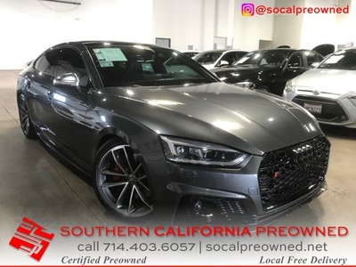 2018 Audi S5 Sportback 3.0T Quattro Prestig Sedan