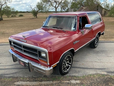 FOR SALE: 1990 Dodge Ramcharger $19,950 USD