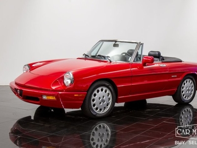 FOR SALE: 1992 Alfa Romeo Spider $25,900 USD