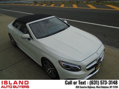 2017 Mercedes-Benz S-Class S 550 2dr Convertible in West Babylon, NY