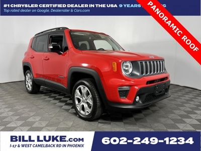 CERTIFIED PRE-OWNED 2023 JEEP RENEGADE LIMITED WITH NAVIGATION & 4WD