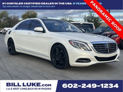 PRE-OWNED 2016 MERCEDES-BENZ S 550