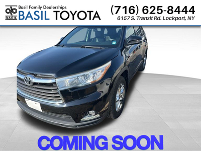 Used 2014 Toyota Highlander Limited With Navigation & AWD