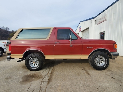 1990 Ford Bronco Eddie Bauer For Sale