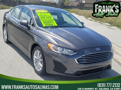 2019 Ford Fusion SE for sale in Salinas, CA