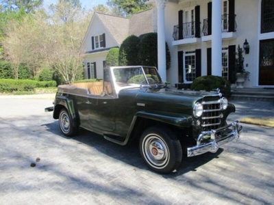 FOR SALE: 1951 Willys Jeepster $44,495 USD