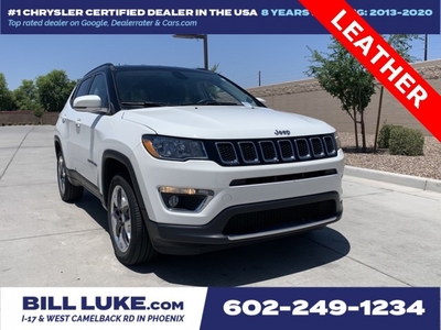 CERTIFIED PRE-OWNED 2020 JEEP COMPASS LIMITED 4WD