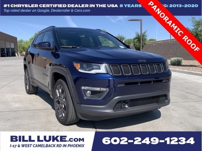 CERTIFIED PRE-OWNED 2020 JEEP COMPASS LIMITED WITH NAVIGATION & 4WD