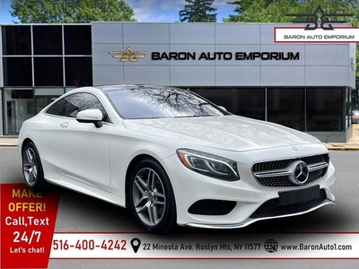 Used 2016 Mercedes-Benz S 550 4MATIC Coupe