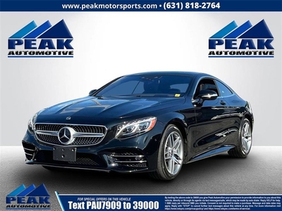 Used 2019 Mercedes-Benz S 560 4MATIC Coupe