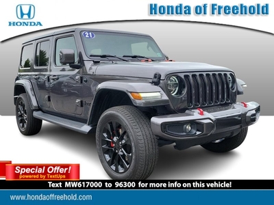 Used 2021 Jeep Wrangler Unlimited Sahara w/ Cold Weather Group