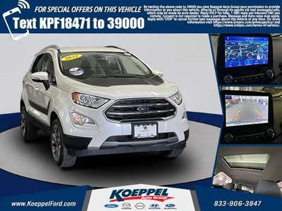 Used 2022 Ford EcoSport Titanium w/ Interior Protection Package