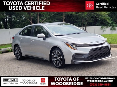 Certified 2020 Toyota Corolla SE