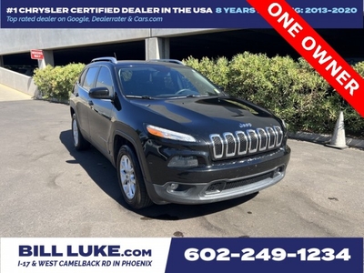 PRE-OWNED 2018 JEEP CHEROKEE LATITUDE 4WD