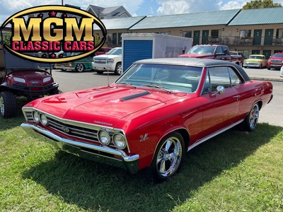 1967 Chevrolet Chevelle Real SS 138 VIN Big Block 6 SPD 12 Bolt! Fast V8!