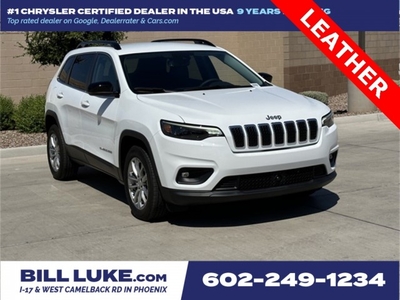 PRE-OWNED 2022 JEEP CHEROKEE LATITUDE LUX