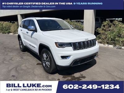CERTIFIED PRE-OWNED 2021 JEEP GRAND CHEROKEE LIMITED WITH NAVIGATION & 4WD