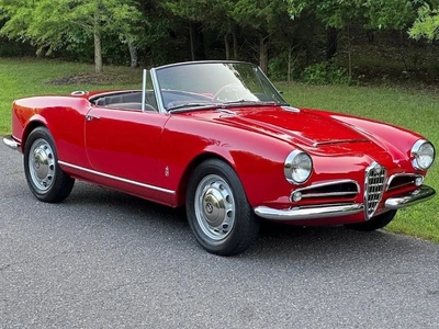 1963 Alfa Romeo Giulia Convertible