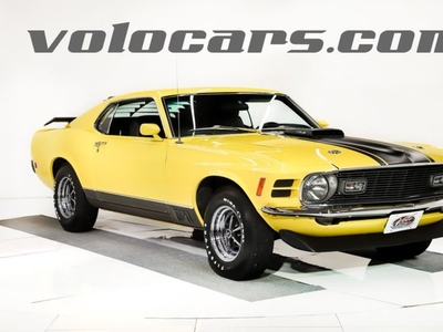 FOR SALE: 1970 Ford Mustang $117,998 USD