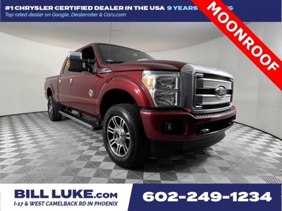 PRE-OWNED 2016 FORD F-250SD PLATINUM WITH NAVIGATION & 4WD