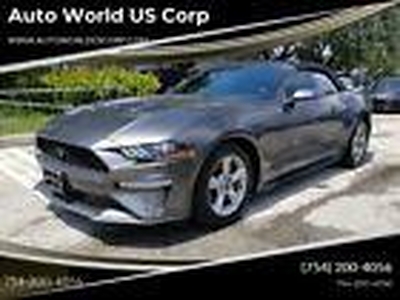 2018 Ford Mustang Eco Boost 2dr Convertible 2018 Ford Mustang Eco Boost 2dr for sale in Fort Lauderdale, Florida, Florida