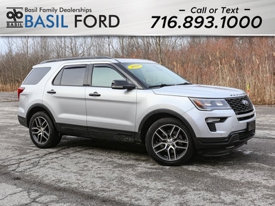 Used 2019 Ford Explorer Sport With Navigation & 4WD
