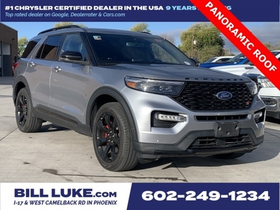PRE-OWNED 2022 FORD EXPLORER ST WITH NAVIGATION & 4WD