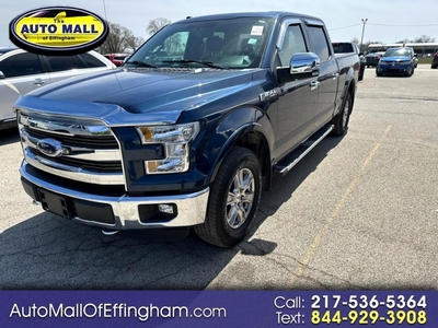 2016 Ford F-150 4WD SuperCrew 157 in Lariat for sale in Effingham, IL