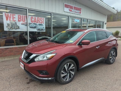 2016 Nissan Murano AWD 4dr Platinum for sale in Montpelier, VT