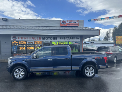 2018 Ford F-150 PLATINUM 4WD SuperCrew 5.5' Box for sale in Post Falls, ID