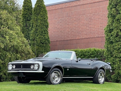 1967 Chevrolet Camaro Hard TO Find Triple Blk-Full Recent Restoration.