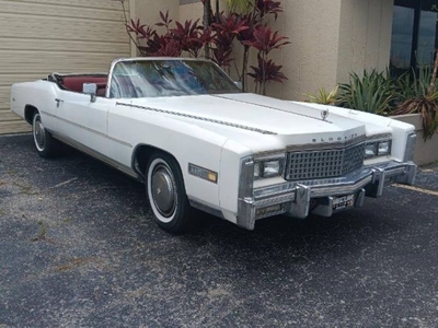FOR SALE: 1976 Cadillac Eldorado $20,995 USD