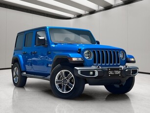 PRE-OWNED 2022 JEEP WRANGLER UNLIMITED SAHARA 4X4