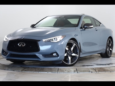 Used 2021 INFINITI Q60 Red Sport 400 w/ Carbon Fiber Package