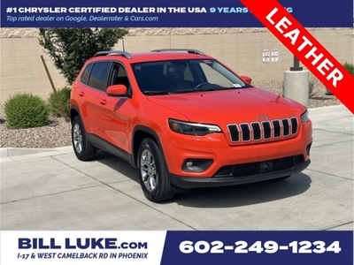 CERTIFIED PRE-OWNED 2021 JEEP CHEROKEE LATITUDE LUX 4WD
