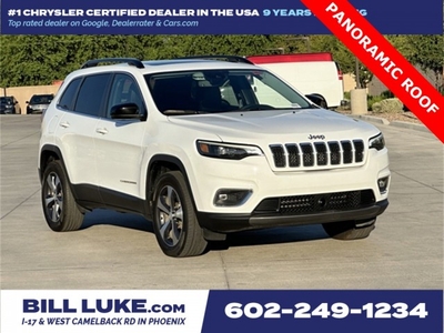 CERTIFIED PRE-OWNED 2022 JEEP CHEROKEE LIMITED 4WD