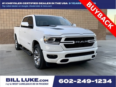 PRE-OWNED 2021 RAM 1500 LARAMIE WITH NAVIGATION & 4WD