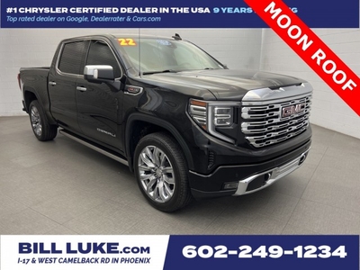 PRE-OWNED 2022 GMC SIERRA 1500 DENALI WITH NAVIGATION & 4WD