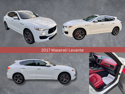 2017 Maserati Levante AWD S 4DR SUV